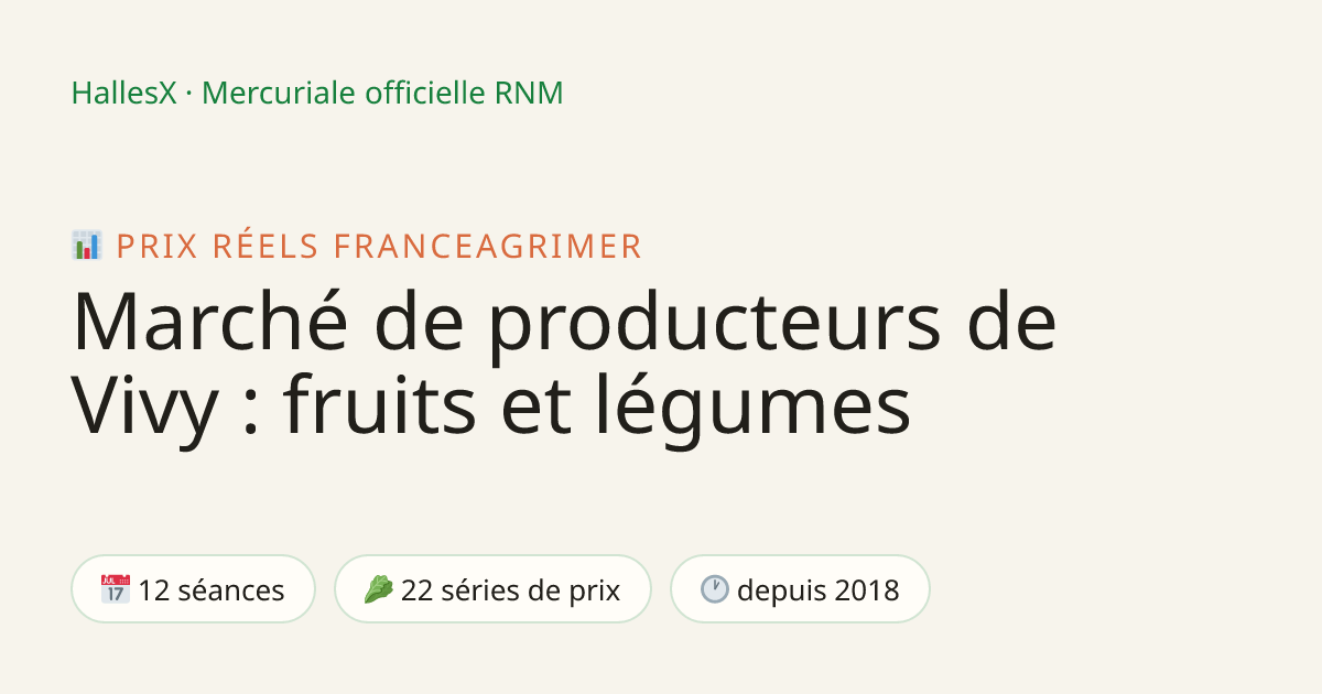 Vignette OG — 📊 Marché de producteurs de Vivy : fruits et légumes