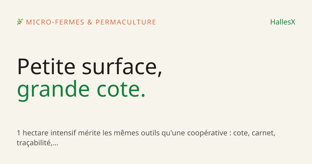 Vignette OG — 🌿 Micro-fermes & permaculture