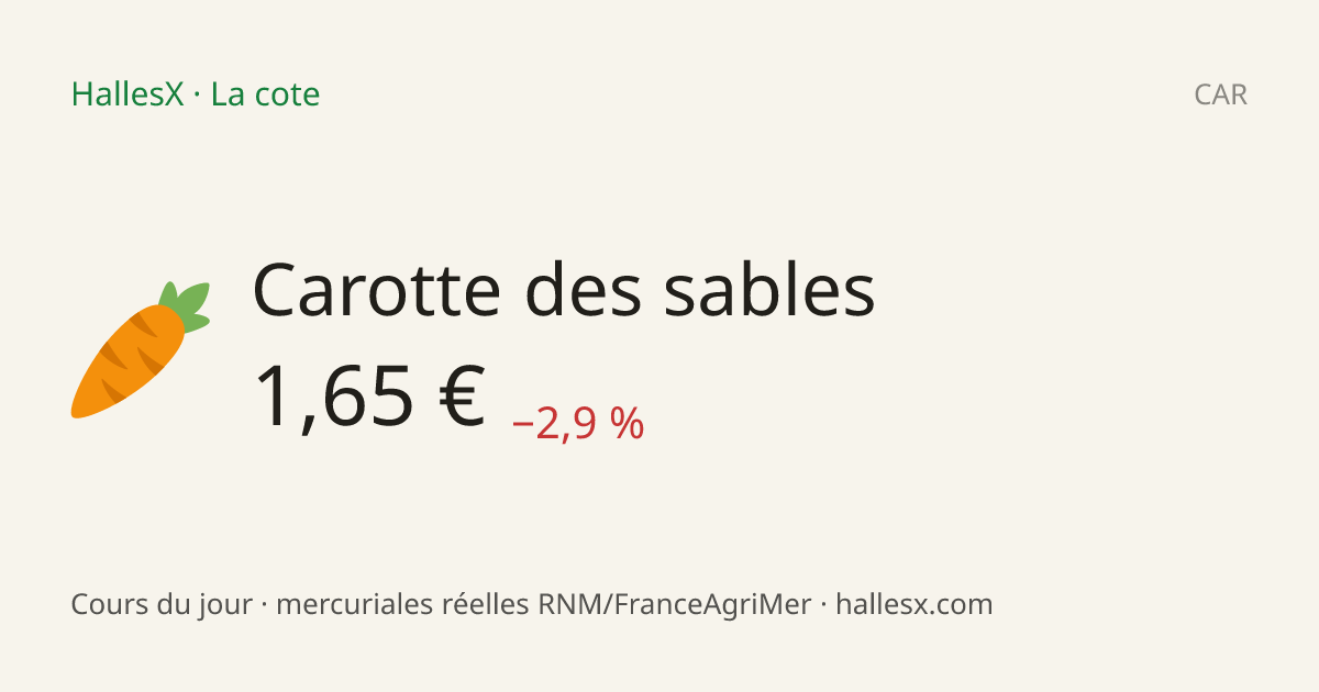 Vignette OG — 🥕 Carotte des sables