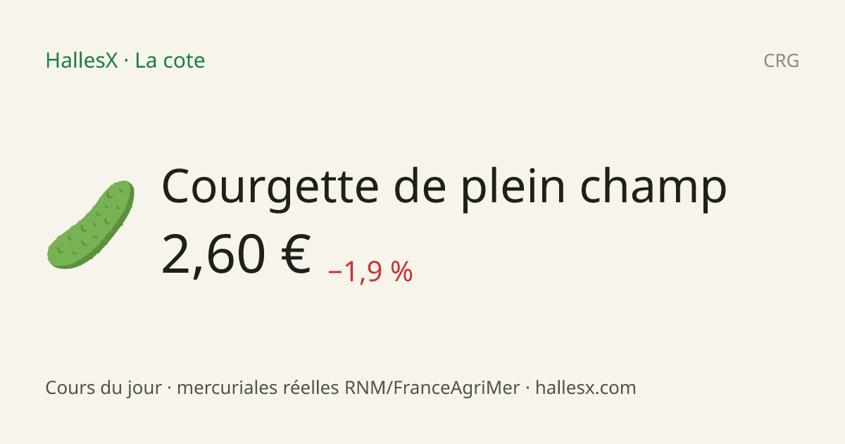 Vignette OG — 🥒 Courgette de plein champ