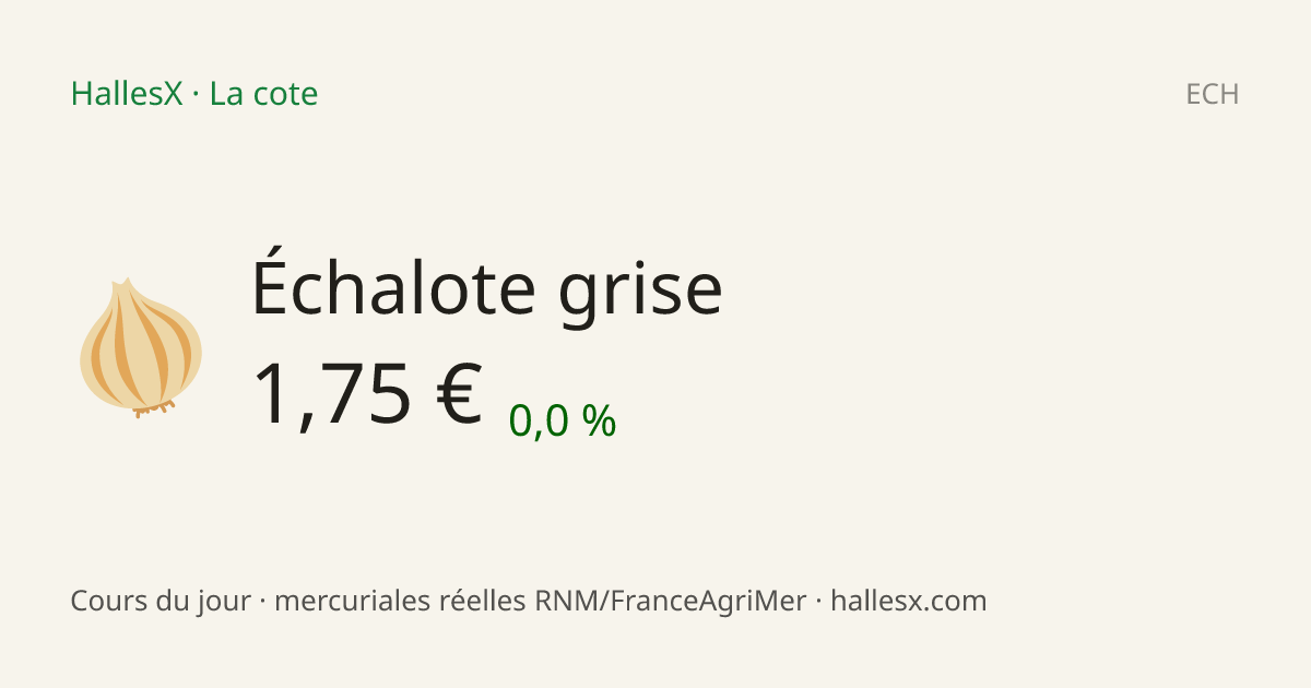 Vignette OG — 🧅 Échalote grise