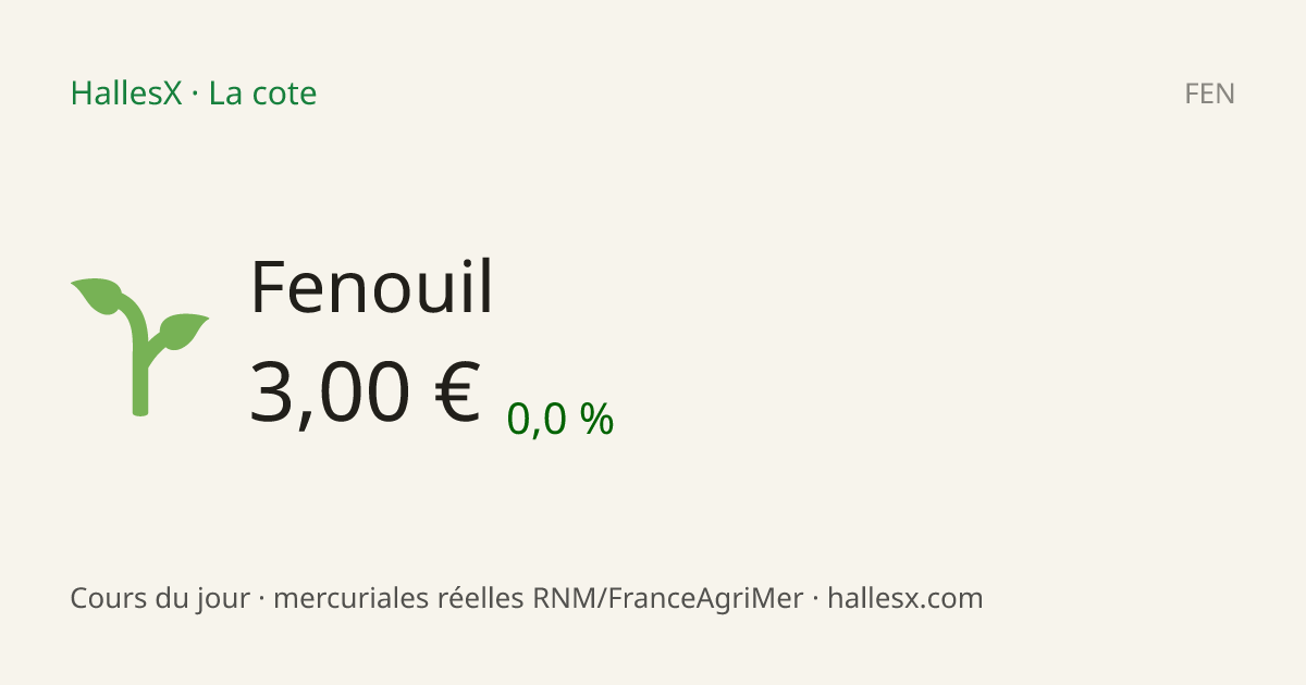 Vignette OG — 🌱 Fenouil