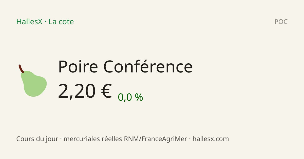 Vignette OG — 🍐 Poire Conférence