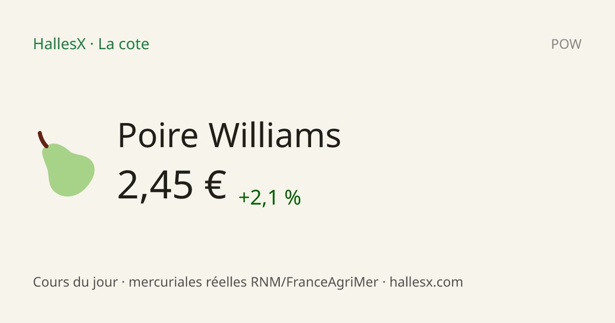 Vignette OG — 🍐 Poire Williams