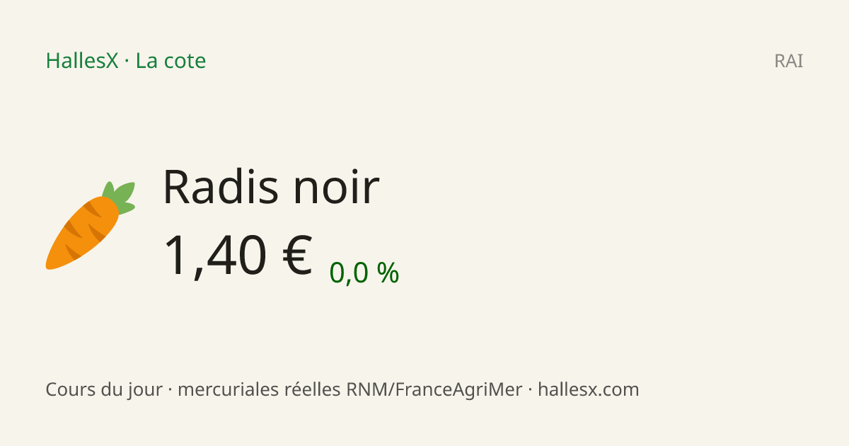 Vignette OG — 🥕 Radis noir