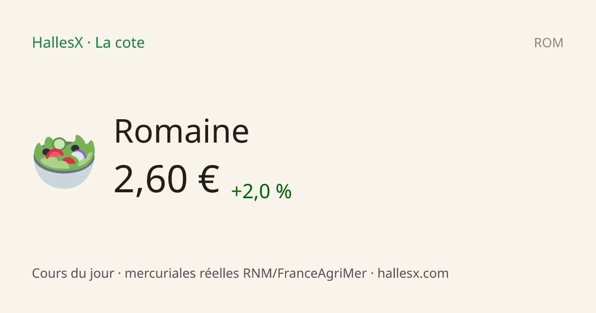 Vignette OG — 🥗 Romaine