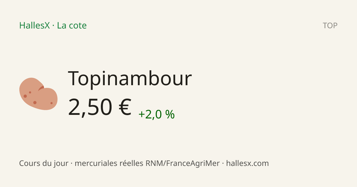 Vignette OG — 🥔 Topinambour